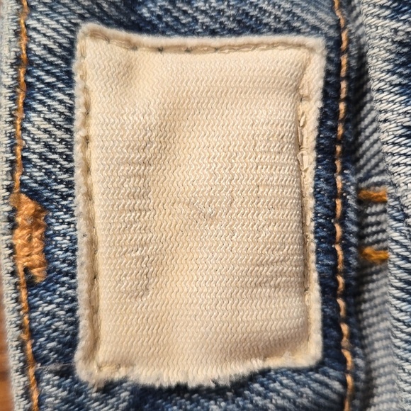 Candice/MOTHER High Waisted Looker Crop Blue Jeans Sz 27 - Picture 9 of 14